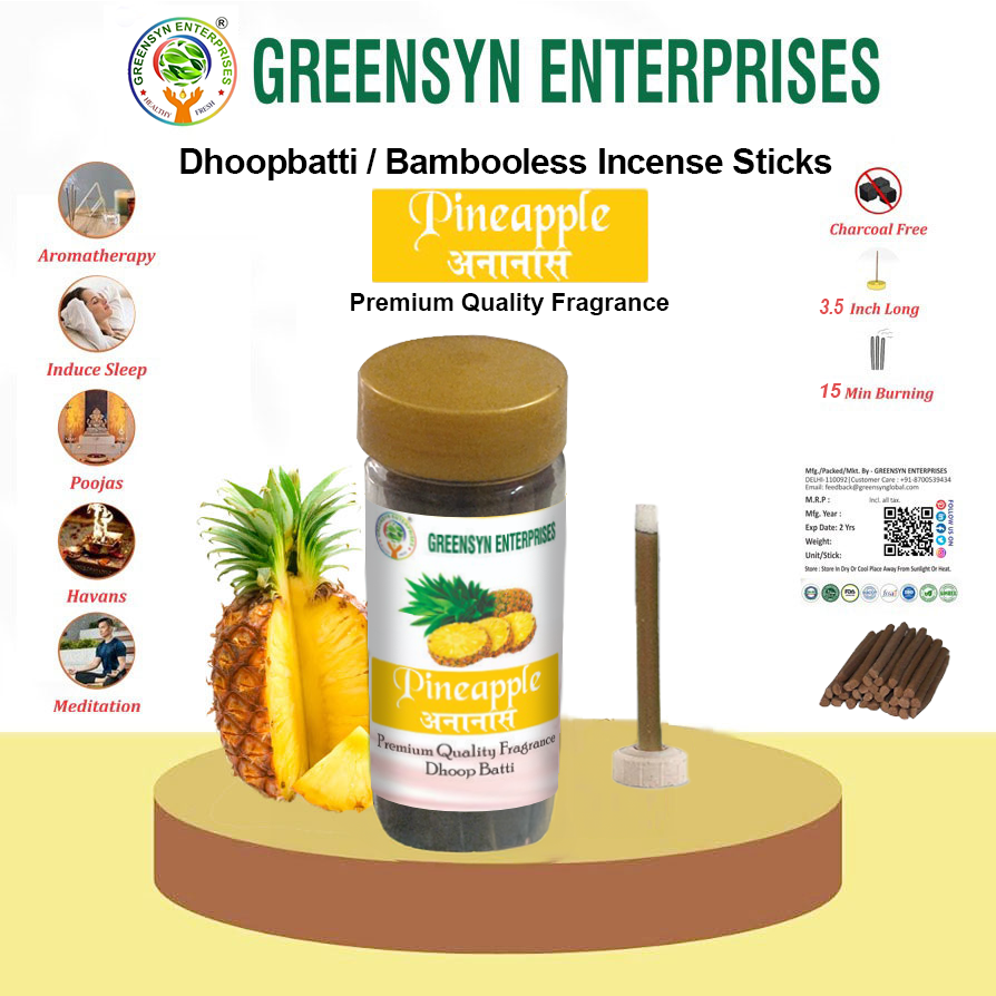 Pineapple Bambooless , Dhoop sticks